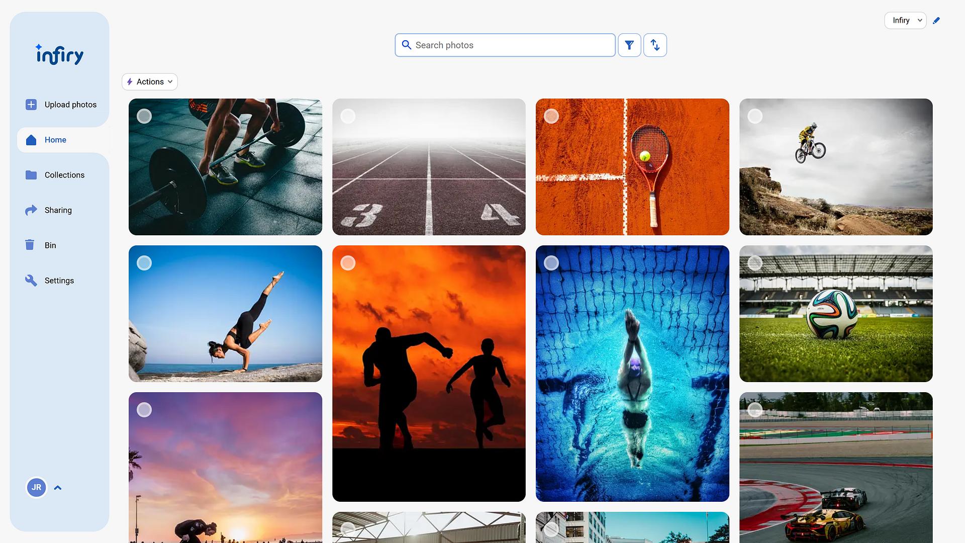 How to Organize Sports Photos the Smart Way